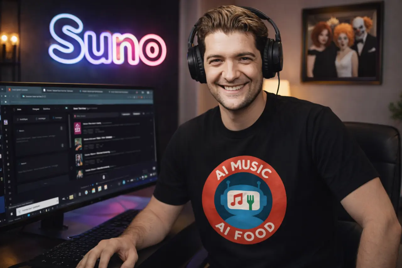 The AI Music AI Food creative workshop