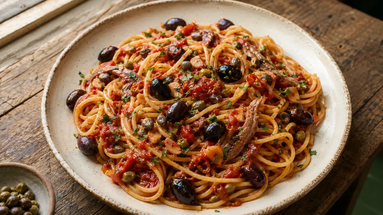 Spaghetti alla Puttanesca