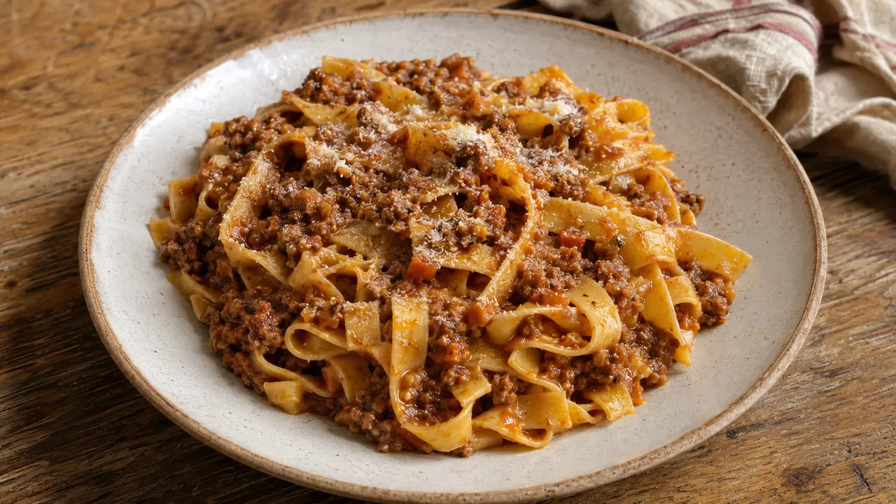 Tagliatelle al Ragù Bolognese